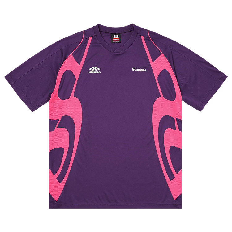 supreme umbro ゲームシャツ サッカーシャツ punkandyo Buy Supreme x Umbro Old English Jersey 'Purple' - SS26KN63 PURPLE