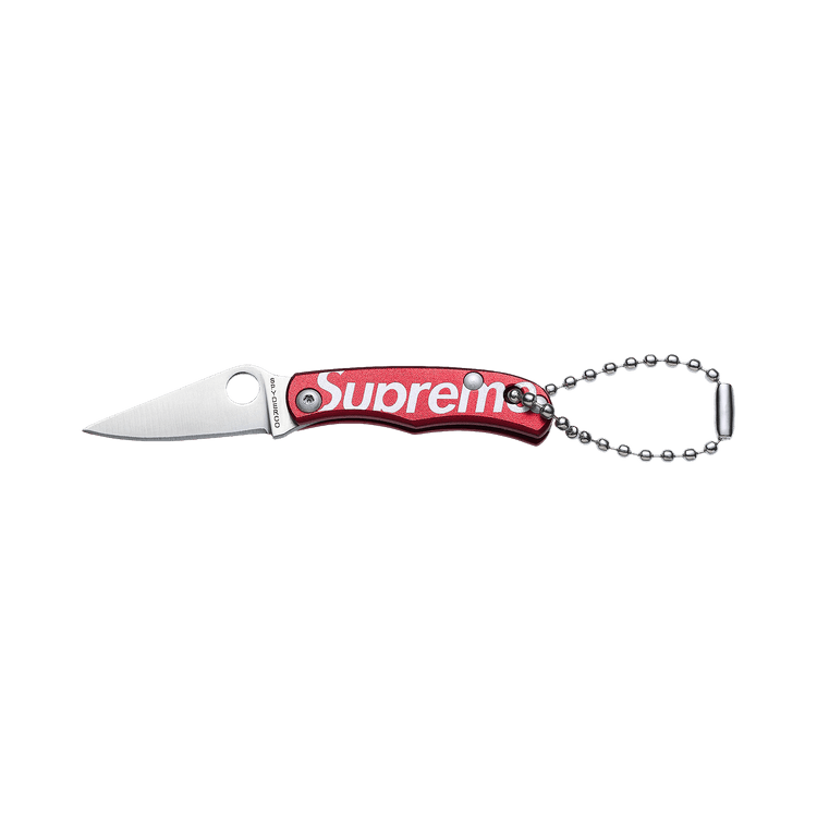 Buy Supreme x Spyderco Bug Knife 'Red' - SS26A108 RED | GOAT