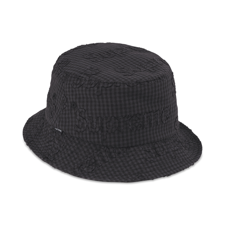 Buy Supreme Monogram Gingham Crusher 'Black' - SS26H91 BLACK | GOAT