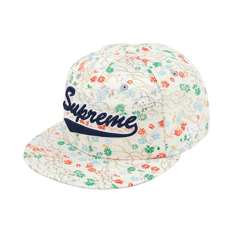 Buy Supreme Floral Jacquard New Era 'White' - SS26H88 WHITE | GOAT