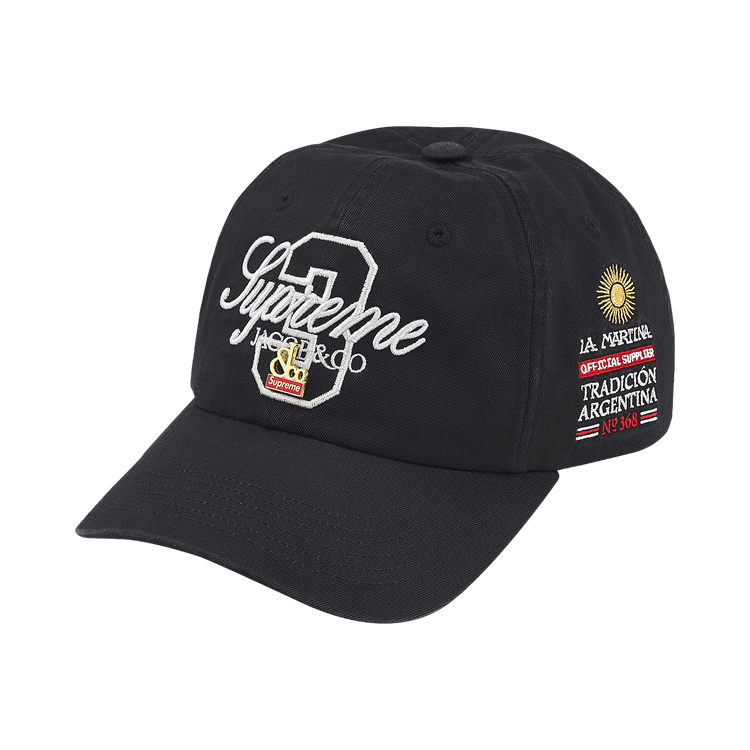 Buy Supreme x La Martina x Jacob & Co 6-Panel 'Black' - SS26H61