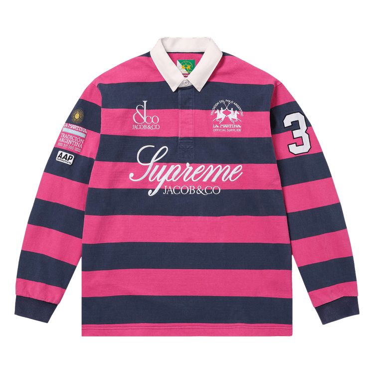 Buy Supreme x La Martina x Jacob & Co Rugby 'Stripe' - SS26KN65