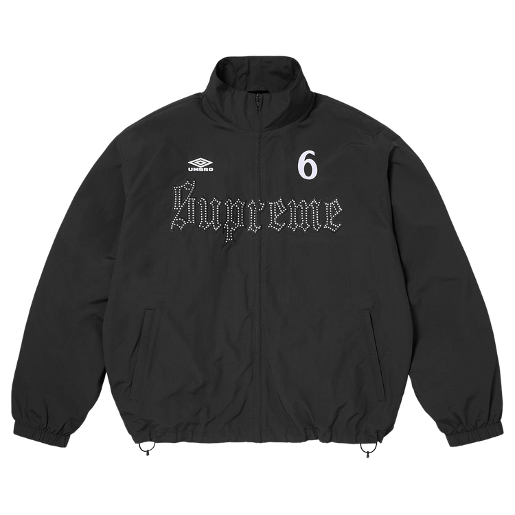 Buy Supreme x Umbro Rhinestone Track Jacket 'Black' - SS26J100