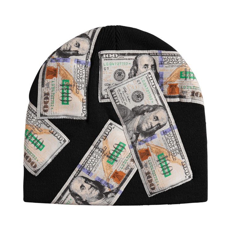 Buy Supreme Money Beanie 'Black' - FW26BN17 BLACK | GOAT IT
