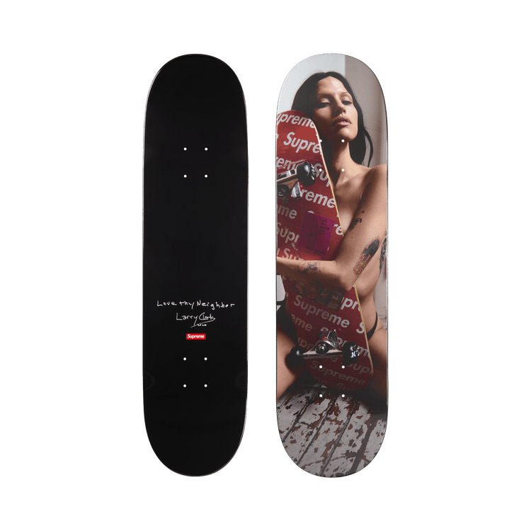 Larry Clark × BEAUTY&YOUTH スケートデッキ Buy Supreme x Larry Clark Skateboard 'Multicolor' - FW26SB25