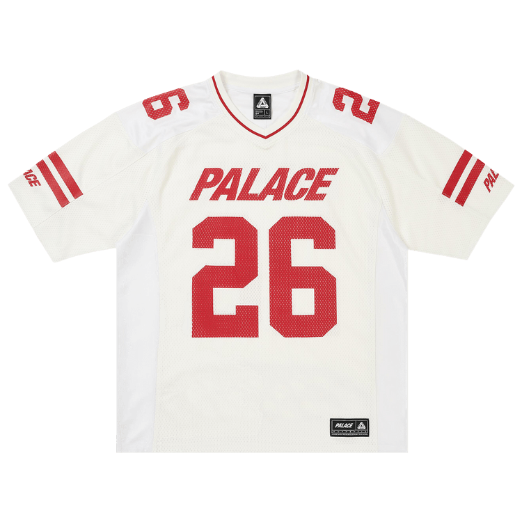 Buy Palace Mesh Team Jersey 'White' - P31ES004 | GOAT SA