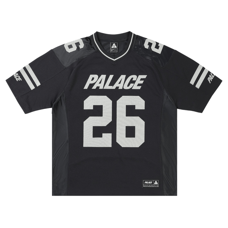 Buy Palace Mesh Team Jersey 'Black' - P31ES043 | GOAT