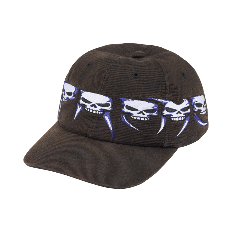 Buy Supreme Skulls Spellout 6-Panel 'Black' - FW26H64 BLACK | GOAT