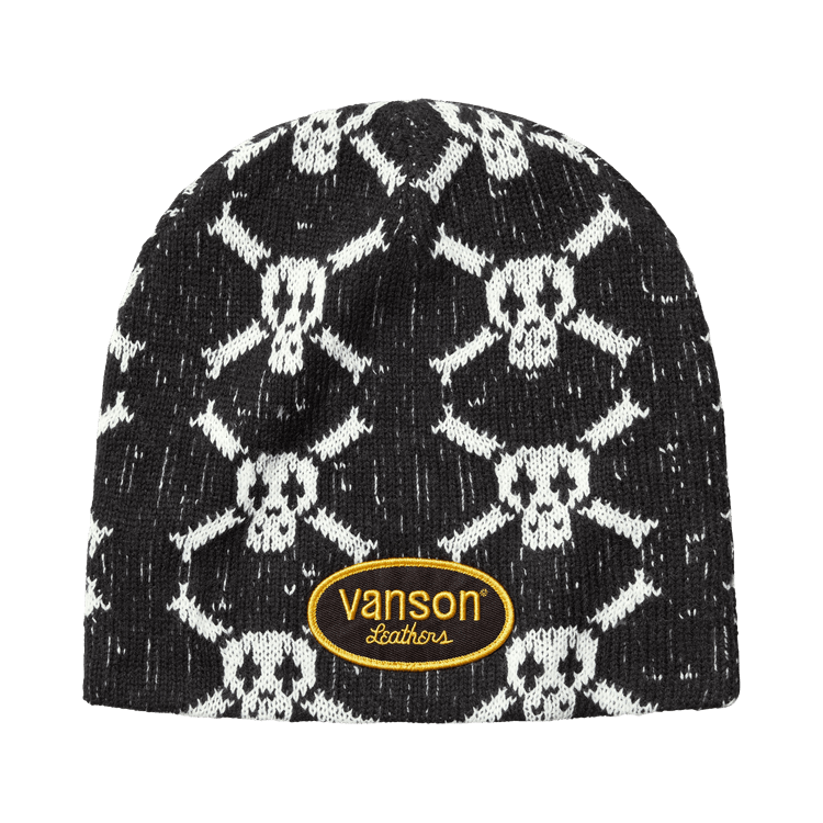 Buy Supreme x Vanson Leathers Skull Beanie 'Black' - FW26BN15