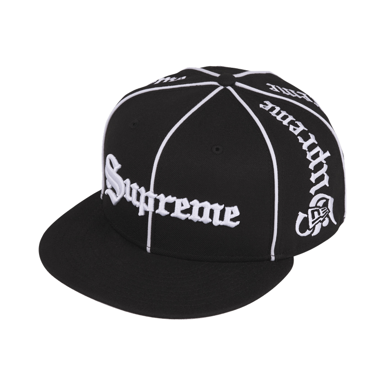 Buy Supreme Piping Script New Era 'Black' - FW26H17 BLACK | GOAT