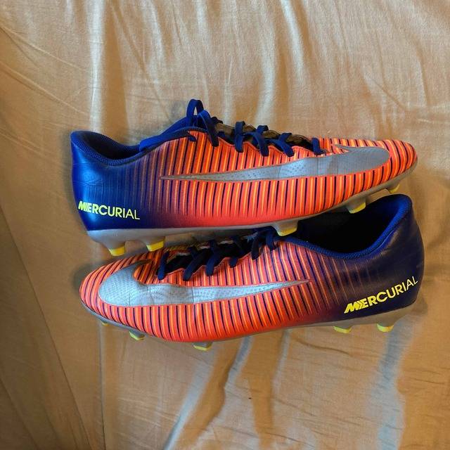 TOP Quality nike mercurial veer size five blue and white Low