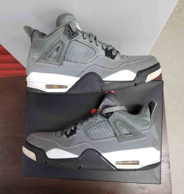 jordan 4 cool grey size 9.5