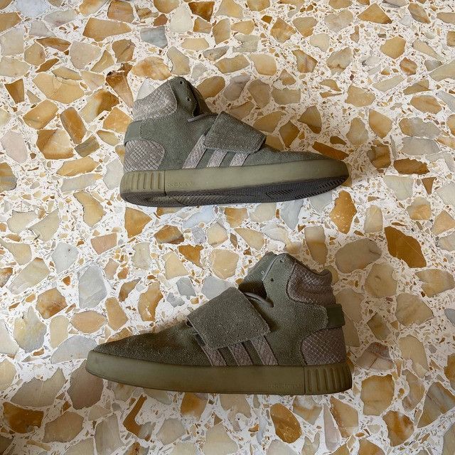 adidas tubular invader strap green