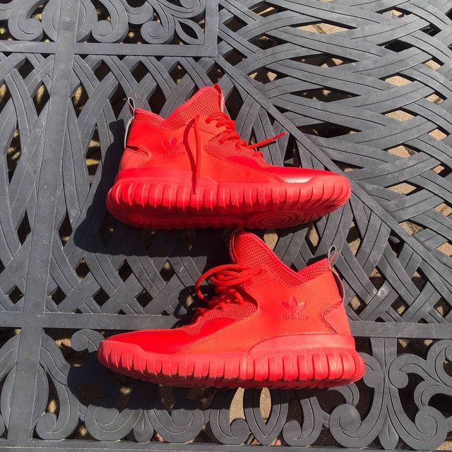 red tubular x adidas