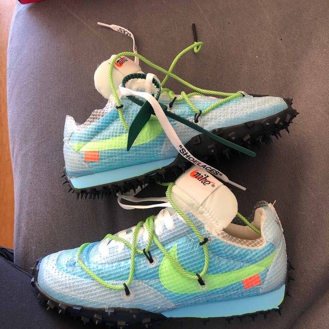 Off-White x off white women's waffle racer Wmns Waffle Racer 'Vivid Sky' | GOAT