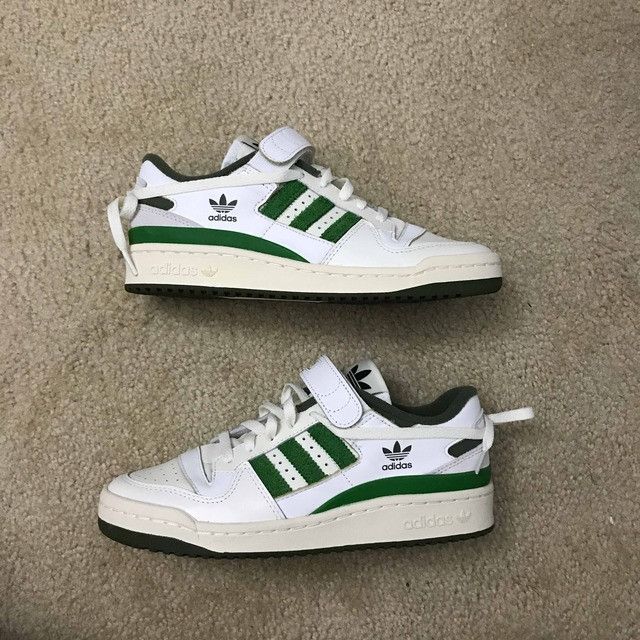 Forum 84 Low 'White Crew Green' | GOAT