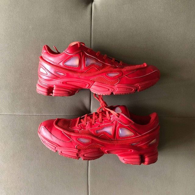 raf simons ozweego red