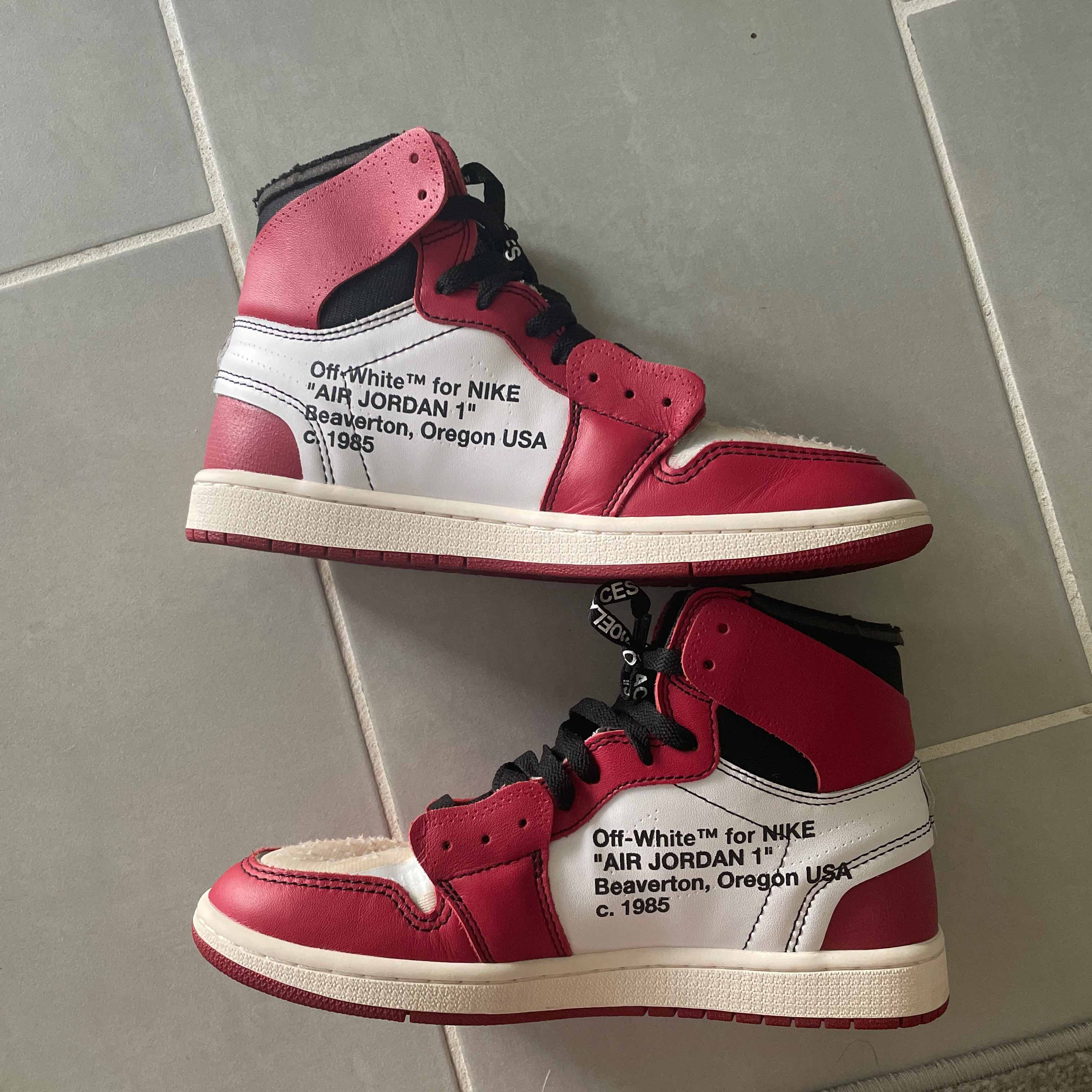 used off white jordan 1