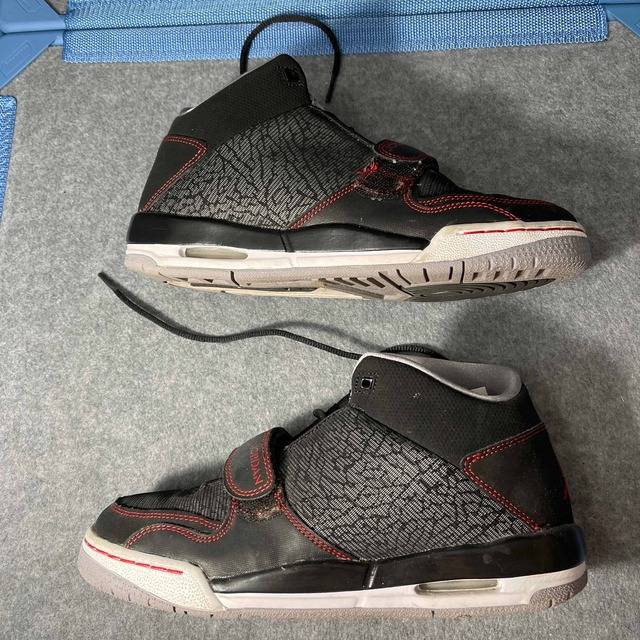 Nike Air Jordan Flight Club 90 602661 022 Mens Sz 11 Reflective Grey Black  Shoes