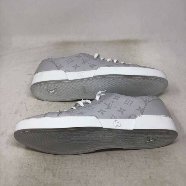 Louis Vuitton LV Luxembourg trainers new Grey Leather ref.211612