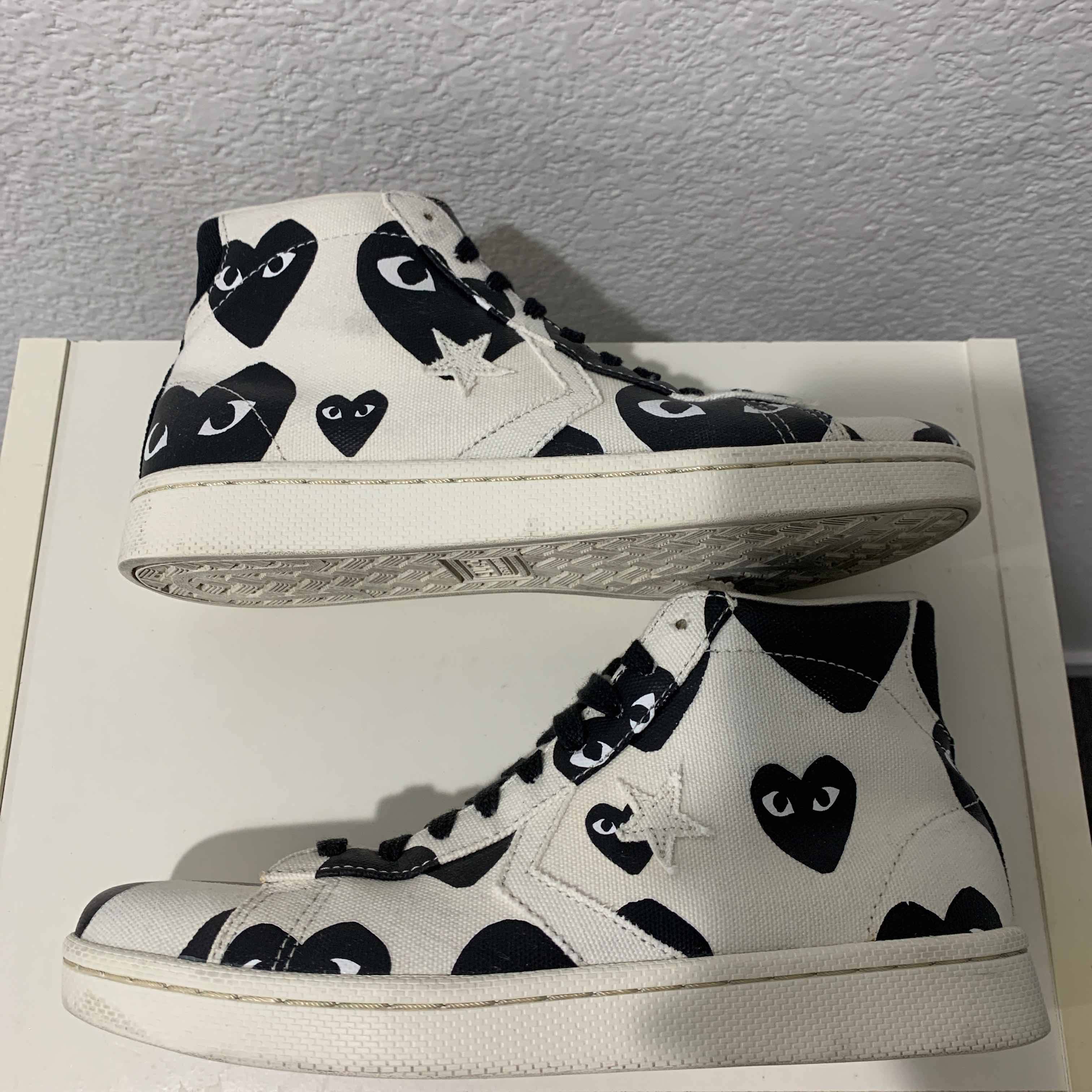 Used Comme des Garçons x Pro Hi 'PLAY' Prices | 140710C | Plugd