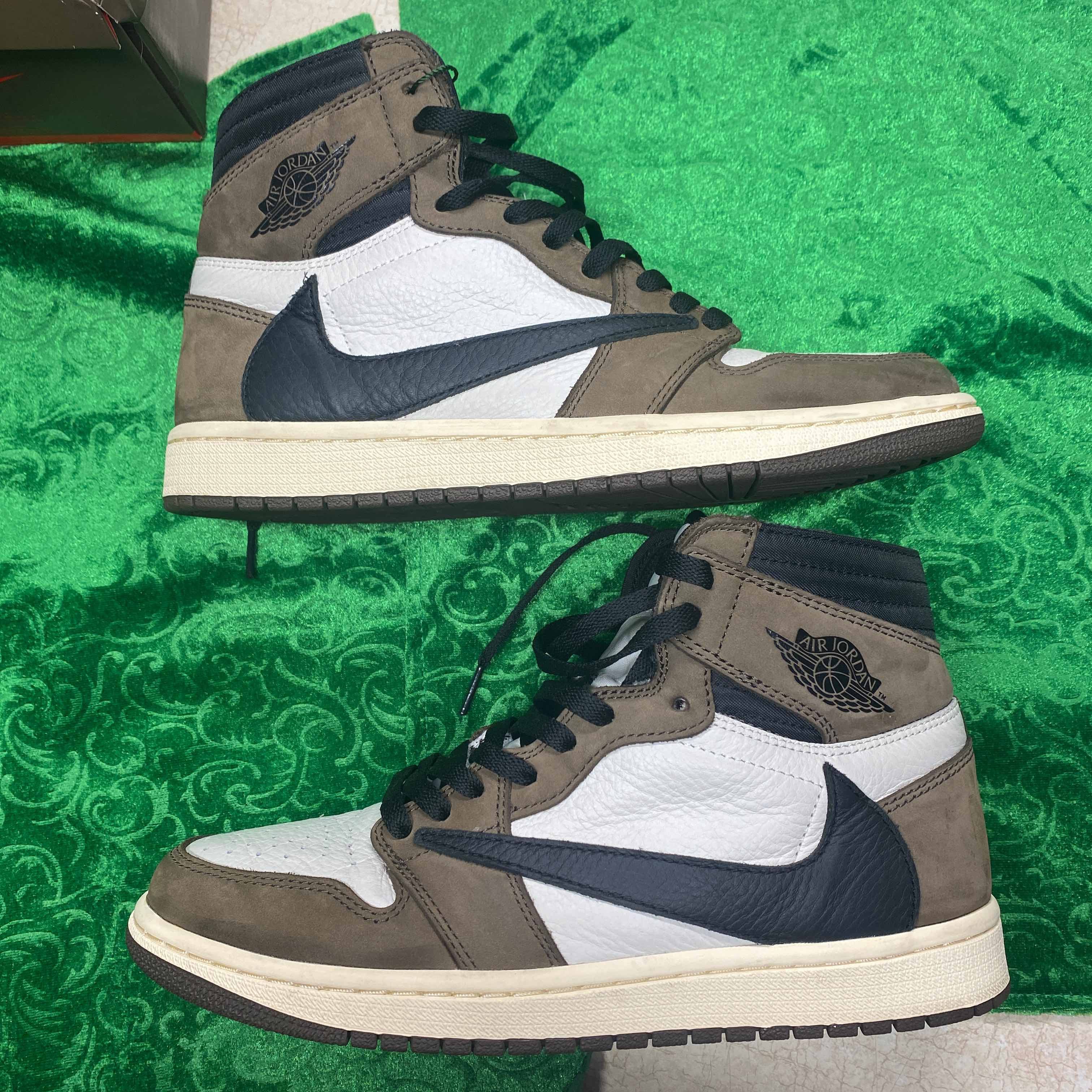 Used Travis Scott x Air Jordan 1 Retro High OG 'Mocha' Prices 