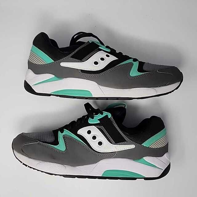 Saucony grid 9000 grey black clearance mint