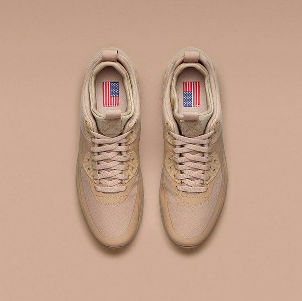 Pre-owned Nike Air Max 90 Sneakerboot Sp Patch 'sand' In Tan