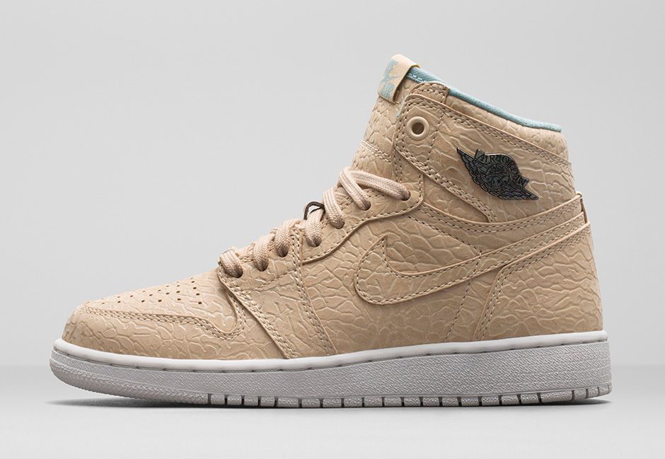 Pre-owned Air Jordan 1 Retro High Og Gg 'pearl' In Tan