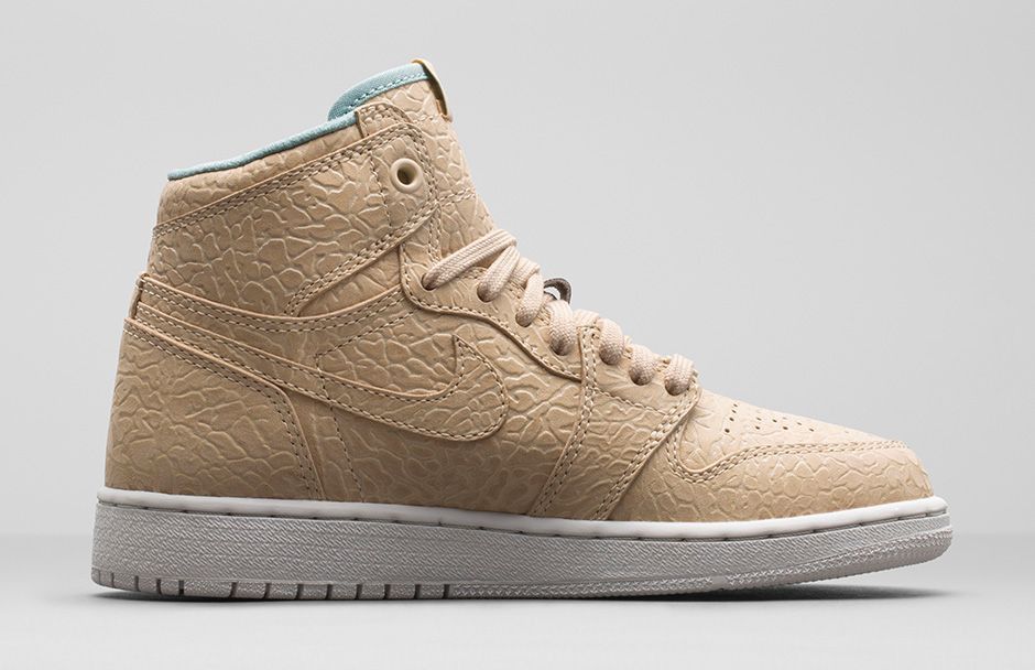 Pre-owned Air Jordan 1 Retro High Og Gg 'pearl' In Tan
