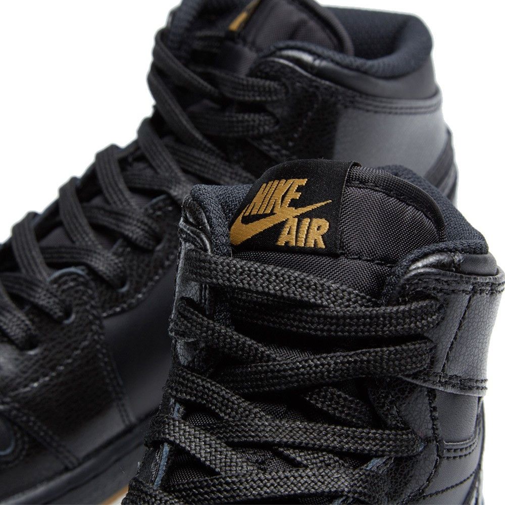 Pre-owned Air Jordan 1 Retro Bg 'black Gum'