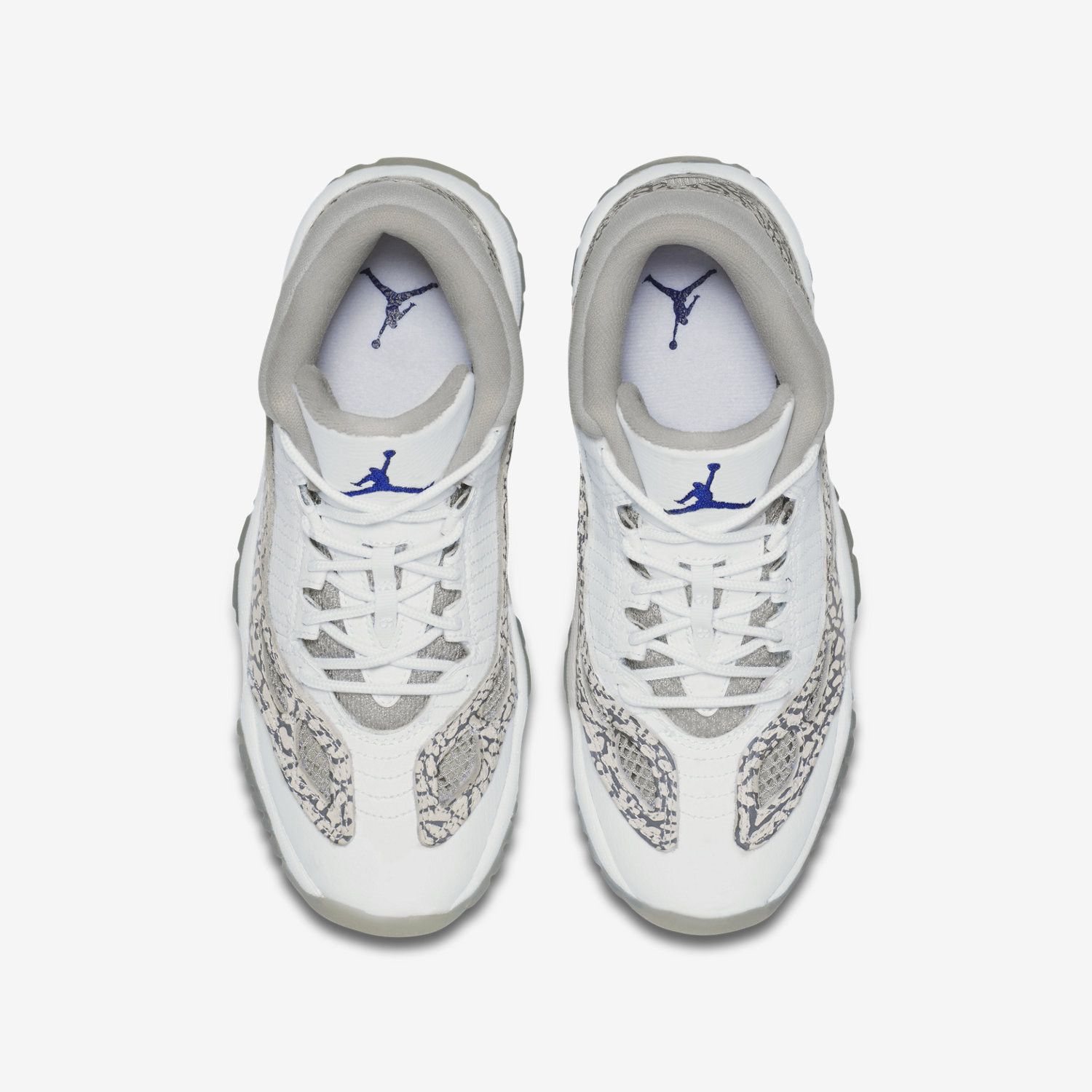Pre-owned Air Jordan 11 Retro Low Ie Bg 'cobalt' 2015 In White