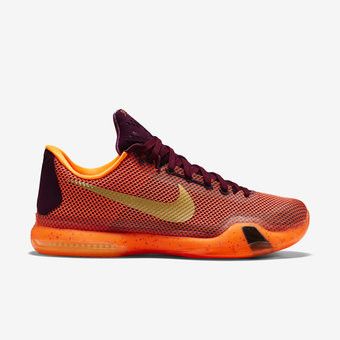 Nike kobe 10 kids orange hot sale