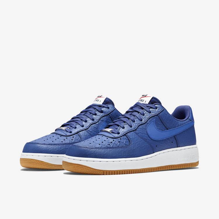 Nike Blue Air Force 1 High LV8 Navy Blue Canvas White Size 6Y 807617-400