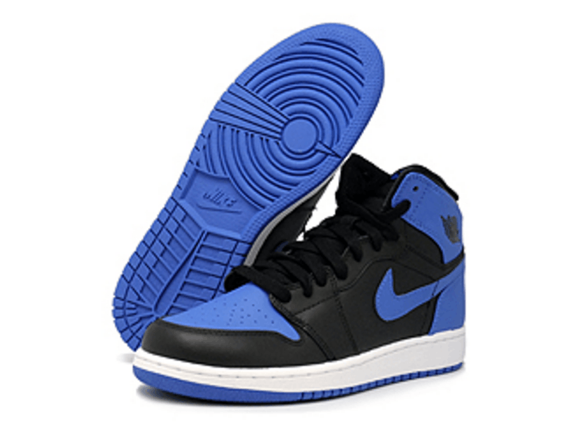 Pre-owned Air Jordan 1 Retro High Og Gs 'royal' 2013 In Black
