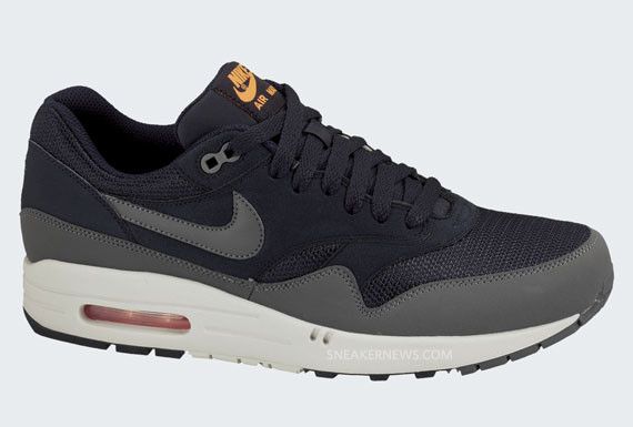 Pre-owned Nike Air Max 1 Essential 'dark Obsidian Grey' In Blue