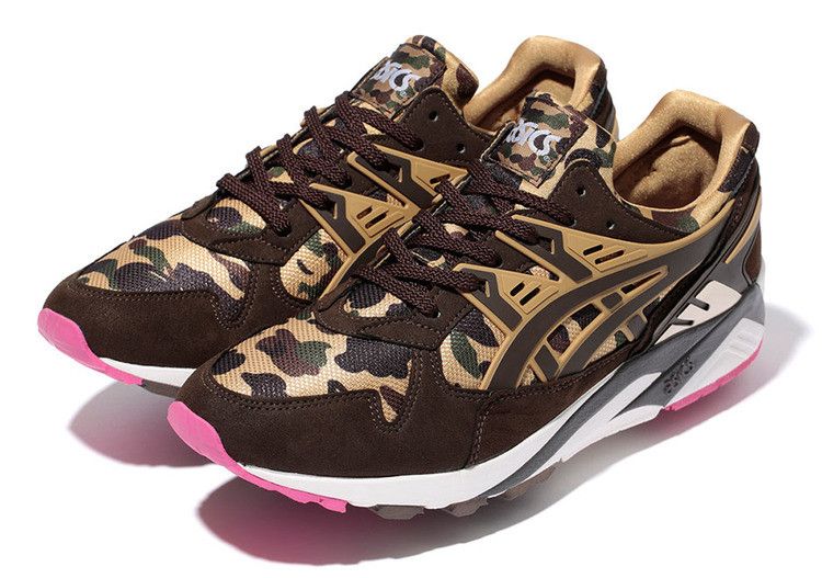 Buy A Bathing Ape x Gel Kayano Trainer 'Brown Camo' - HQ50U 8861