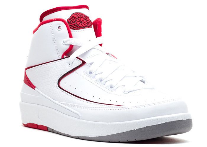 Pre-owned Air Jordan 2 Retro Bg 'white Varsity'