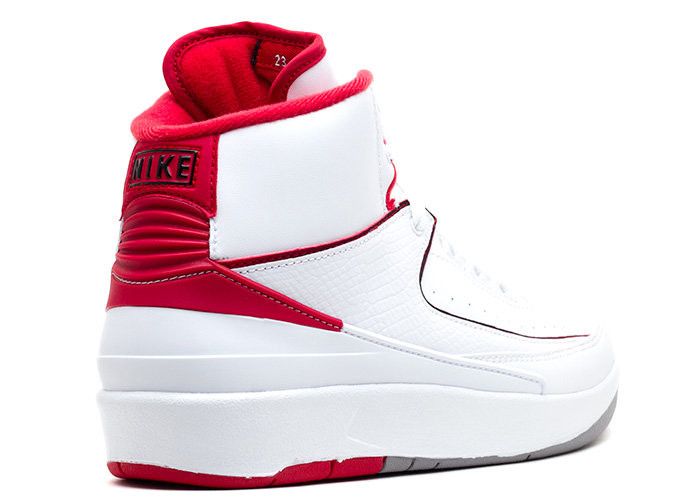 Pre-owned Air Jordan 2 Retro Bg 'white Varsity'