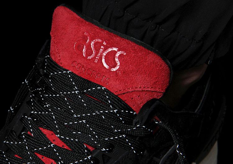 Concepts x ASICS Gel Respector Black Widow