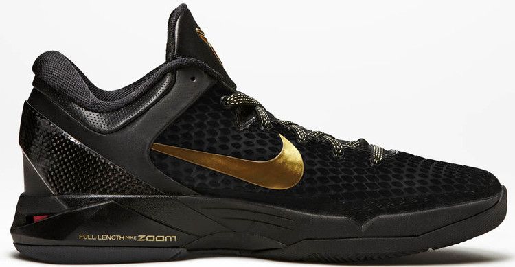 Kobe 7 elite black 2024 gold