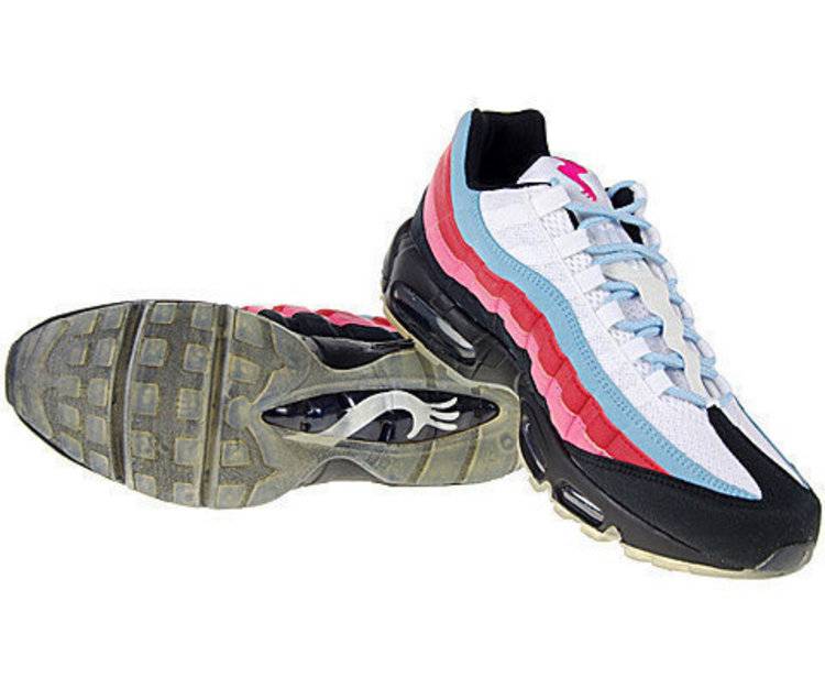 Nike Air Max 95 Parra Running Man Pink Blue Black size 12