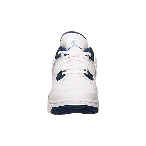Pre-owned Air Jordan 4 Retro Ls Ps 'legend Blue' In White