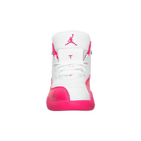 Pre-owned Air Jordan 12 Retro Gp 'vivid Pink' In White