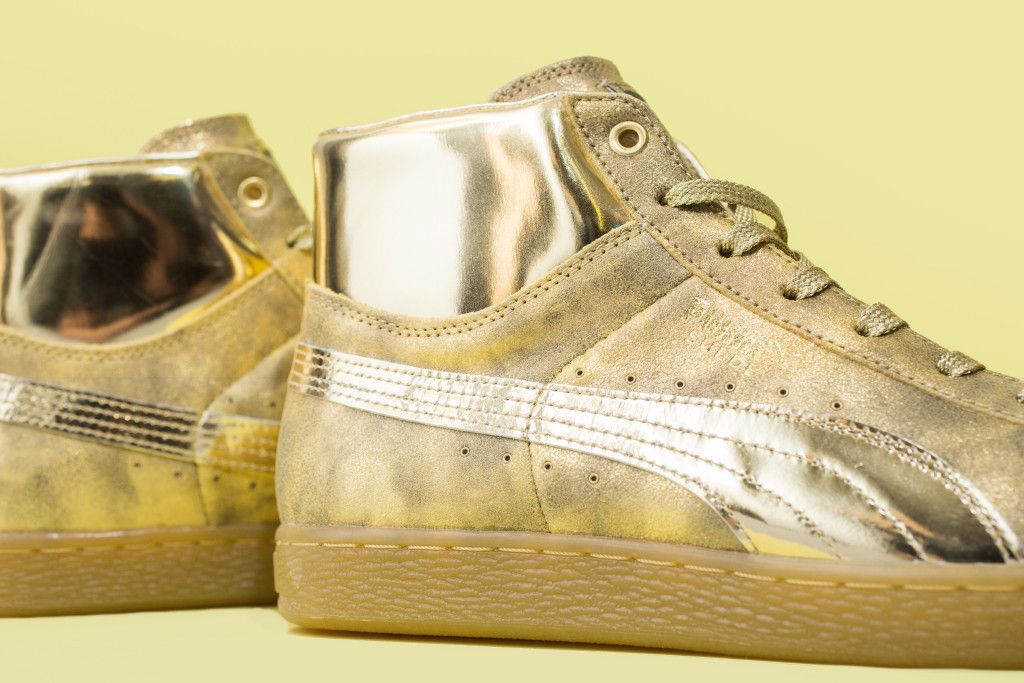 PUMA PUMA MEEK MILL X SUEDE CLASSIC MID '24K GOLD'