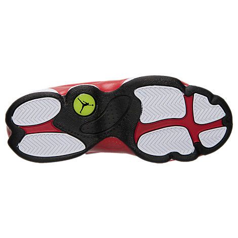 Pre-owned Air Jordan 13 Retro Bp 'grey Toe' 2014 In White