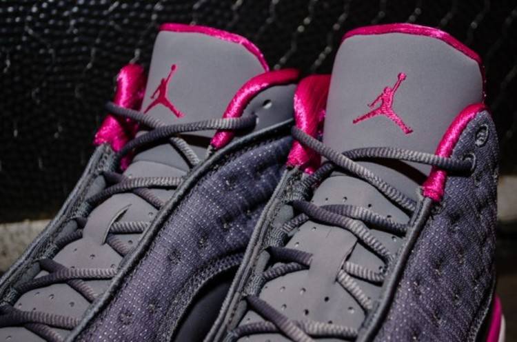 Buy Air Jordan 13 Retro GS 'Grey Fusion Pink' - 439358 029