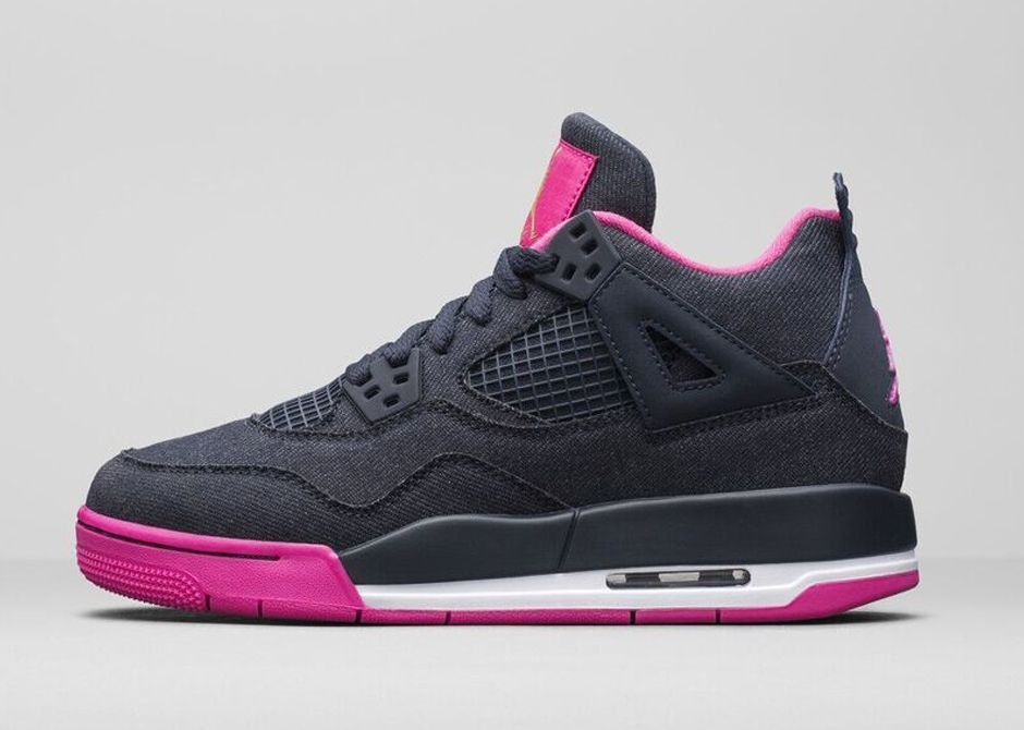 Pre-owned Air Jordan 4 Retro Gg 'denim' In Blue
