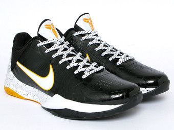 kobe 5 yellow black