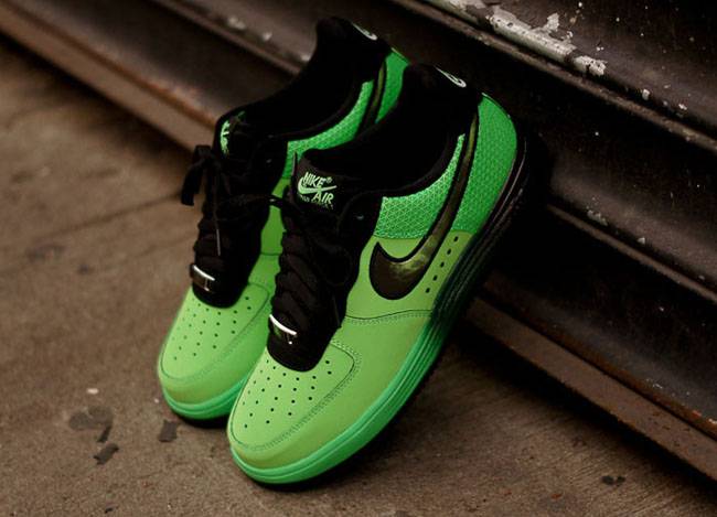 Pre-owned Nike Lunar Force 1 Leather 'superhuman' In Green